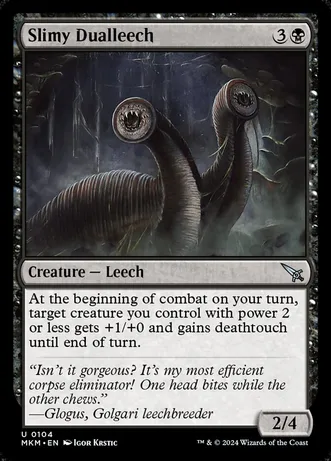 (image for) Slimy Dualleech (Foil)