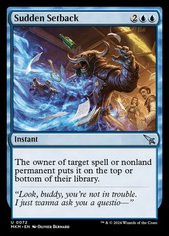 (image for) Sudden Setback (Foil)