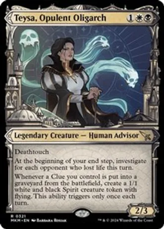 (image for) Teysa, Opulent Oligarch (Showcase) (0321) (Foil)