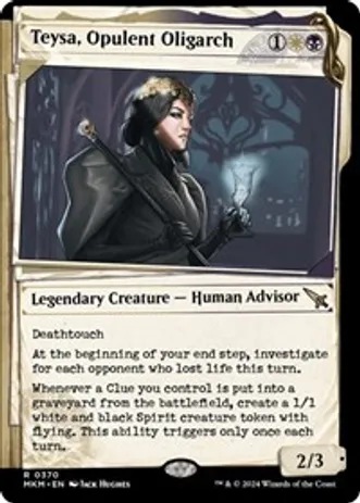 (image for) Teysa, Opulent Oligarch (Showcase) (0370) (Foil)