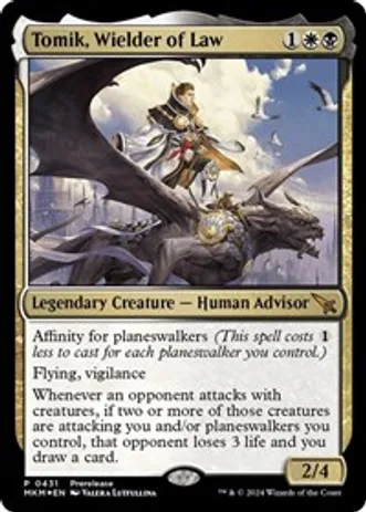 (image for) Tomik, Wielder of Law (Foil)