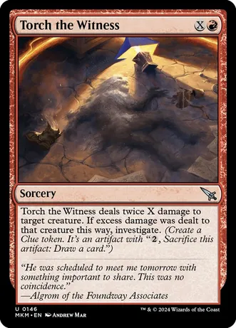 (image for) Torch the Witness (Foil)
