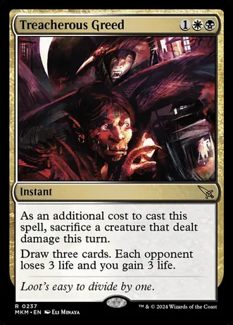 (image for) Treacherous Greed (Foil)