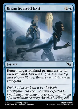(image for) Unauthorized Exit (Foil)