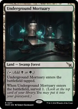 (image for) Underground Mortuary (Foil)