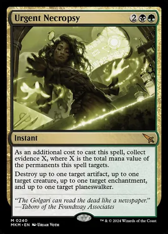 (image for) Urgent Necropsy (Foil)