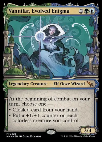 (image for) Vannifar, Evolved Enigma (Showcase) (0323) (Foil)