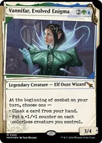 (image for) Vannifar, Evolved Enigma (Showcase) (Invisible Ink) (Foil)