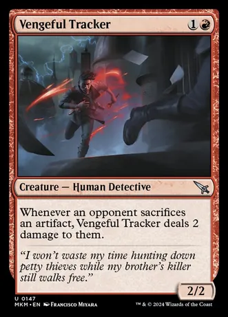 (image for) Vengeful Tracker (Foil)