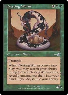 (image for) Nesting Wurm