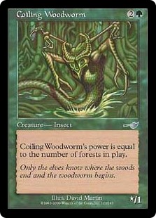 (image for) Coiling Woodworm (Foil)