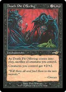 (image for) Death Pit Offering (Foil)