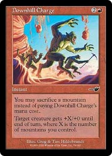 (image for) Downhill Charge (Foil)