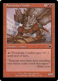 (image for) Flowstone Crusher (Foil)