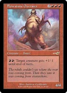 (image for) Flowstone Overseer (Foil)