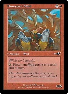 (image for) Flowstone Wall (Foil)
