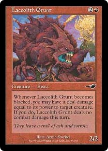 (image for) Laccolith Grunt (Foil)