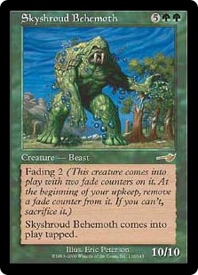 (image for) Skyshroud Behemoth (Foil)