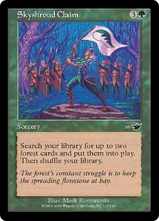 (image for) Skyshroud Claim (Foil)
