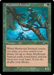 (image for) Skyshroud Sentinel (Foil)