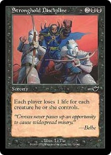 (image for) Stronghold Discipline (Foil)