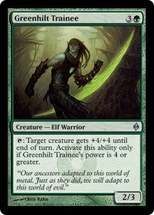 (image for) Greenhilt Trainee (Foil)