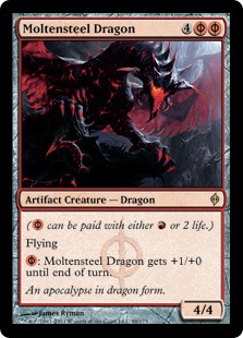 (image for) Moltensteel Dragon (Foil)