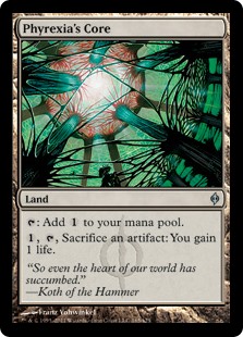 (image for) Phyrexia's Core (Foil)