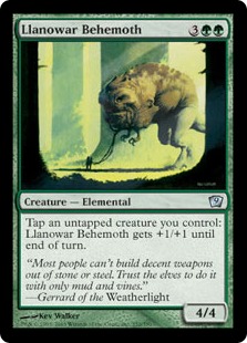 (image for) Llanowar Behemoth