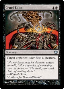 (image for) Cruel Edict (Foil)