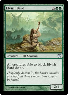 (image for) Elvish Bard (Foil)