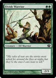 (image for) Elvish Warrior (Foil)