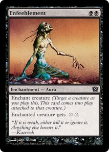 (image for) Enfeeblement (Foil)