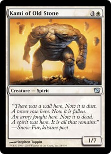 (image for) Kami of Old Stone (Foil)