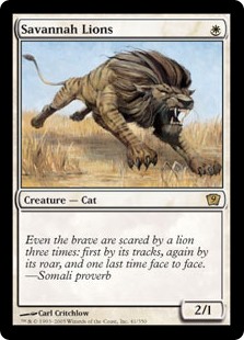 (image for) Savannah Lions (Foil)