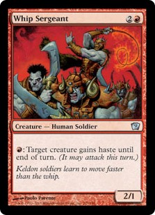 (image for) Whip Sergeant (Foil)