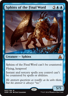 (image for) Sphinx of the Final Word