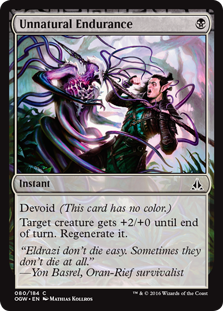 (image for) Unnatural Endurance