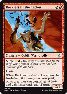 (image for) Reckless Bushwhacker (Foil)