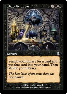 (image for) Diabolic Tutor
