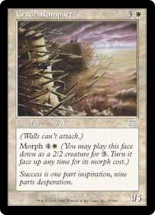 (image for) Crude Rampart (Foil)