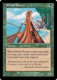 (image for) Elvish Pioneer (Foil)