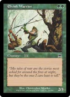 (image for) Elvish Warrior (Foil)