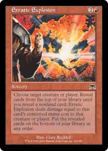 (image for) Erratic Explosion (Foil)