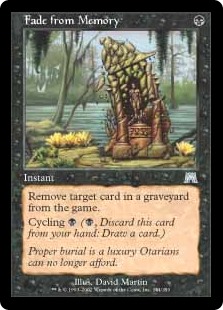 (image for) Fade from Memory (Foil)