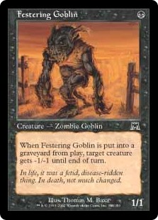 (image for) Festering Goblin (Foil)