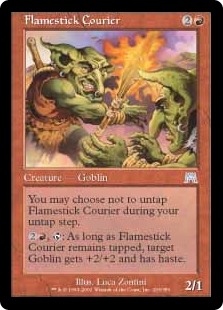 (image for) Flamestick Courier (Foil)