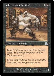 (image for) Gluttonous Zombie (Foil)