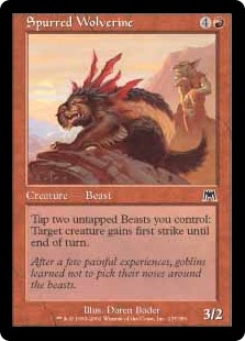 (image for) Spurred Wolverine (Foil)
