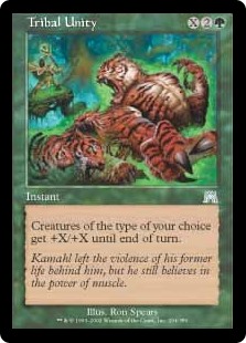 (image for) Tribal Unity (Foil)